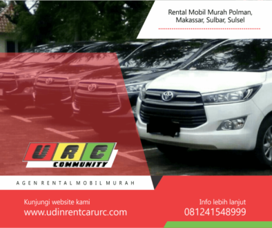 udin rent car urc - rental mobil murah sulbar, sulsel - artikel